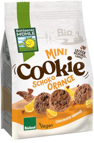 Mini Cookie Schoko Orange 2 x 125 gr von Bohlsener Mühle