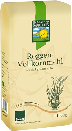 Bohlsener Mühle Bio Roggenvollkornmehl (2 x 1 kg) von Bohlsener Mühle