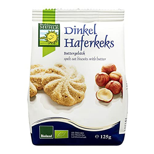Bohlsener Mühle - Dinkel-Haferkeks - 125 g - 6er Pack Bohlsener Mühle - Dinkel-Haferkeks - 125 g - 6er Pack von Bohlsener Mühle