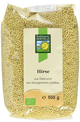 Bohlsener Mühle Hirse, 5er Pack (5 x 500 g Packung) - Bio von Bohlsener Mühle