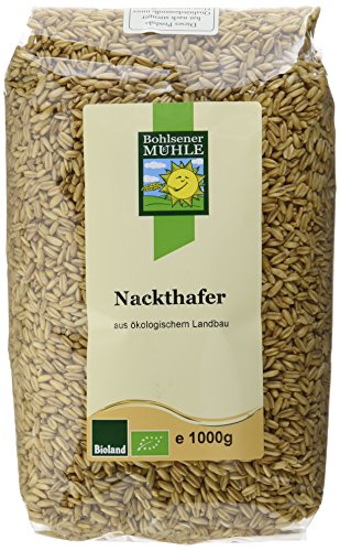 Bohlsener Mühle Nackthafer, 6er Pack (6 x 1000 g ) - Bio von Bohlsener Mühle