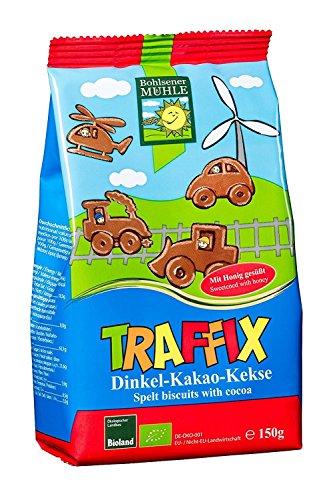 Bohlsener Mühle Traffix Dinkel-Kakao-Kekse, 6er Pack (6 x 150 g) - Bio von Bohlsener Mühle