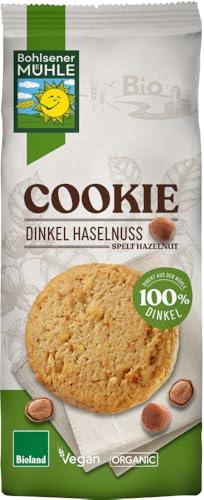 Cookie Dinkel Haselnuss 12 x 175 gr Cookie Dinkel Haselnuss 12 x 175 gr von Bohlsener Mühle