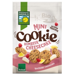 Mini-Cookies mit Himbeere & Cheesecake von Bohlsener Mühle