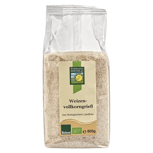 Weizenvollkorngrieß 1 x 500 gr Weizenvollkorngrieß 1 x 500 gr von Bohlsener Mühle