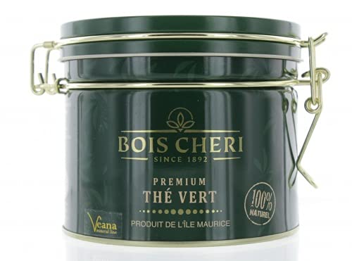 Bois Cheri Premium Grüner Tee lose (50g) - LIMITED EDITION aus dem Hochland von Mauritius, handgepflückt, all natural von Bois Cheri