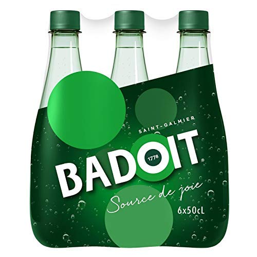 Badoit – Mineralwasser Gaensäurehalz, grün, 6 x 50 cl. von Boissons