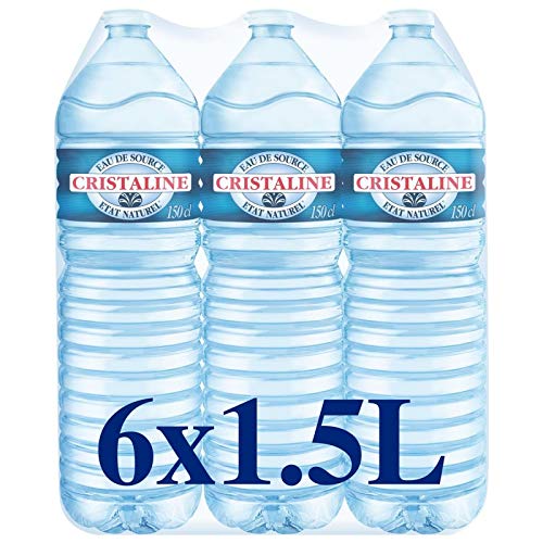 Cristal – Natürliches Quellwasser, 6 x 1,5 l – (1 Stück) Cristal – Natürliches Quellwasser, 6 x 1,5 l – (1 Stück) von Sungale