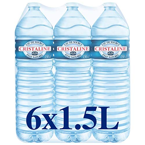 CRISTALINE Eau de Source Naturelle Pack de 6 x 1,5 l von Boissons