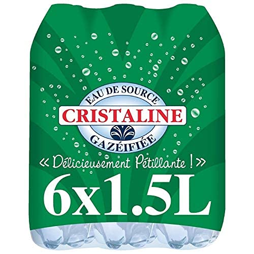 Cristaline Quellwasser, Wassersprudel, 6 x 1,5 l, Preis pro Stück Cristaline Quellwasser, Wassersprudel, 6 x 1,5 l, Preis pro Stück von Lupsty