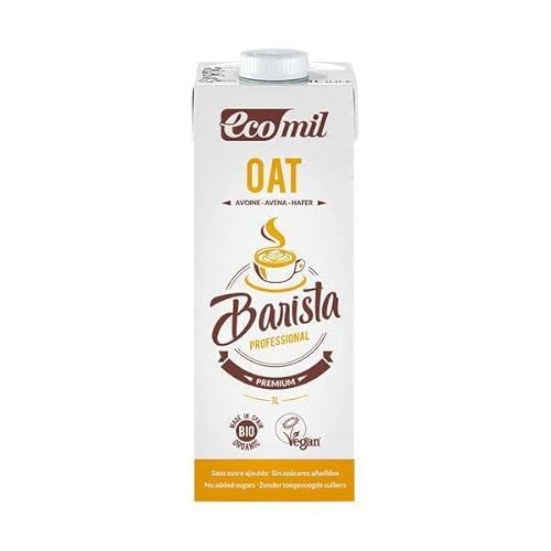 ECOMIL – Bio-Haferdrink für Barista 1 l – 4 Stück von Boissons