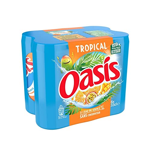 Boissons Oasis – Tropical Slim 6 x 33 cl – Einheit von Boissons