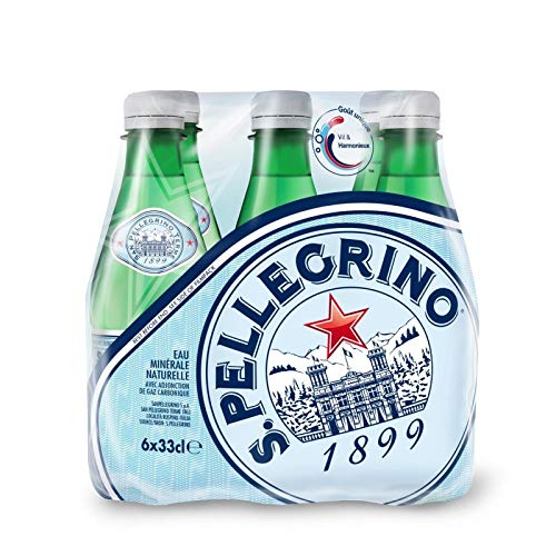 San Pellegrino natürliches Mineralwasser Gazeuse 6 x 33 cl San Pellegrino natürliches Mineralwasser Gazeuse 6 x 33 cl von Boissons