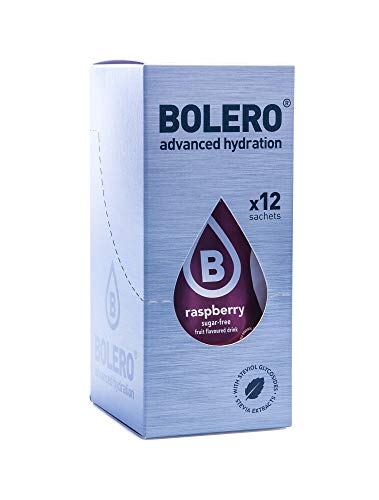 Bolero Drink - Himbeere mit Stevia (12er Pack) von Bolero