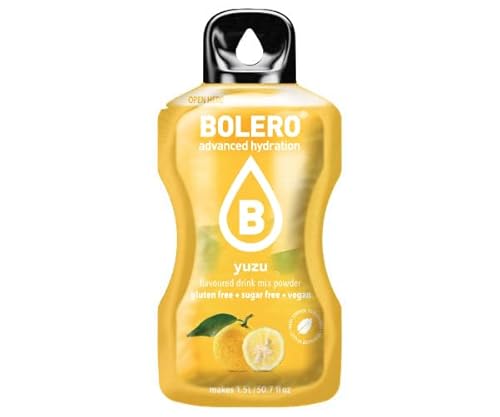 Bolero Drink Wasser-Aromen ohne Zucker, Yuzu-Geschmack, Format 9 g. von Bolero