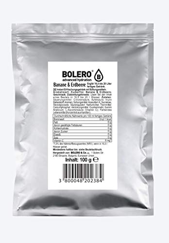 Bolero - Drinks 100g Beutel Banana (Banane) (2er Pack) von Bolero