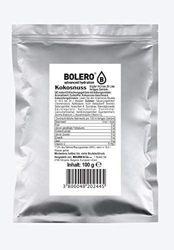 Bolero - Drinks 100g Beutel Coconut (Kokos) (2er Pack) von Bolero