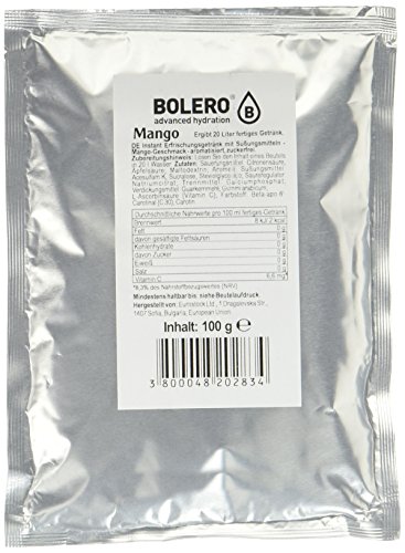 Bolero Drinks - Mango (5 x 100 g Beutel), 500 g von Bolero
