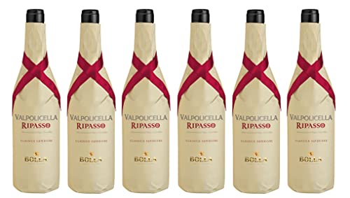 6x 0,75l - 2022er - Bolla - Ripasso - Valpolicella Classico Superiore D.O.P. - Veneto - Italien - Rotwein trocken 6x 0,75l - 2022er - Bolla - Ripasso - Valpolicella Classico Superiore D.O.P. - Veneto - Italien - Rotwein trocken von Bolla