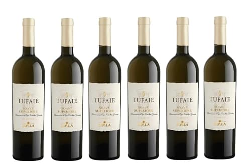 6x 0,75l - 2022er - Bolla - Tufaie - Soave Classico Superiore D.O.P. - Veneto - Italien - Weißwein trocken 6x 0,75l - 2022er - Bolla - Tufaie - Soave Classico Superiore D.O.P. - Veneto - Italien - Weißwein trocken von Bolla