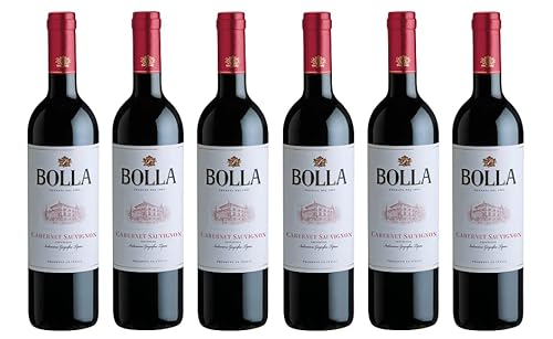 6x 0,75l - Bolla - Cabernet Sauvignon - Trevenezie I.G.P. - Italien - Rotwein trocken von Bolla