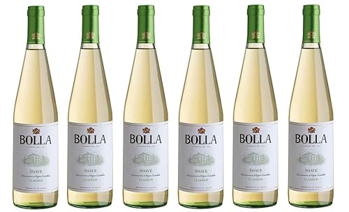 6x 0,75l - Bolla - Soave Classico D.O.P. - Veneto - Italien - Weißwein trocken von Bolla