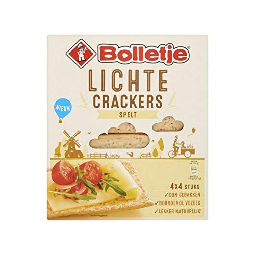 Bolletje Lichte Crackers Spelt Leichte Cracker geschrieben 190G Bolletje Lichte Crackers Spelt Leichte Cracker geschrieben 190G von Bolletje