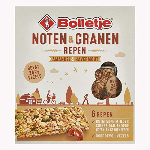 Bolletje Noten & Granen Havermout Nüsse & Getreide Mandel Haferflocken 240G Bolletje Noten & Granen Havermout Nüsse & Getreide Mandel Haferflocken 240G von Bolletje