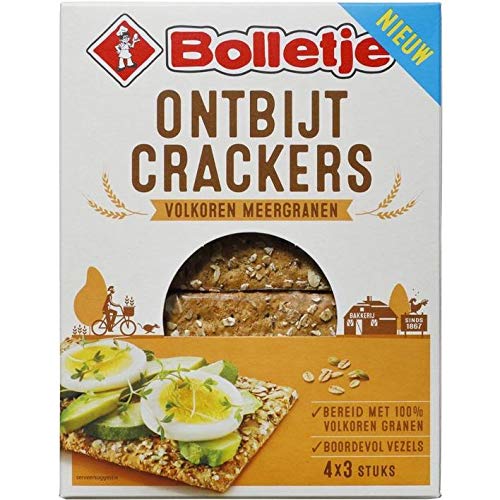 Bolletje Ontbijtcrackers Frühstückscracker Vollkorn-Mehrkorn 255G Bolletje Ontbijtcrackers Frühstückscracker Vollkorn-Mehrkorn 255G von Bolletje