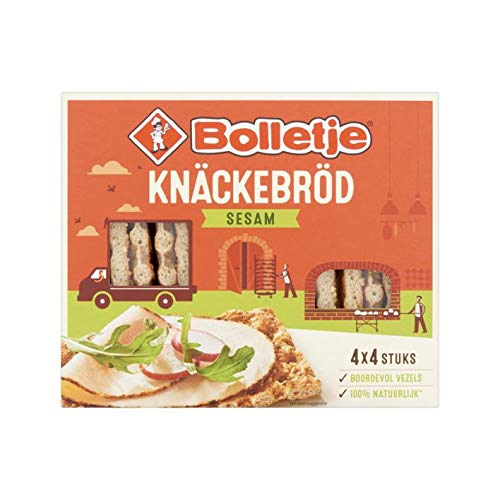 Bolletje Sesam Knäckebröd Tasse Sesam-Knäckebrot 240G Bolletje Sesam Knäckebröd Tasse Sesam-Knäckebrot 240G von Bolletje