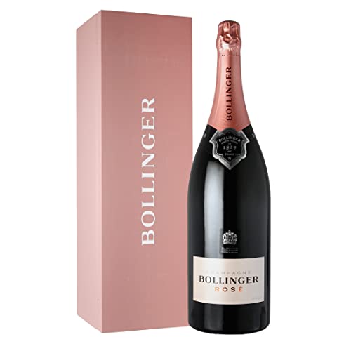 3,0l - Bollinger - Rosé - Doppelmagnum in Holzkiste - Champagne A.O.P. - Frankreich - Rosé-Champagner trocken von Bollinger