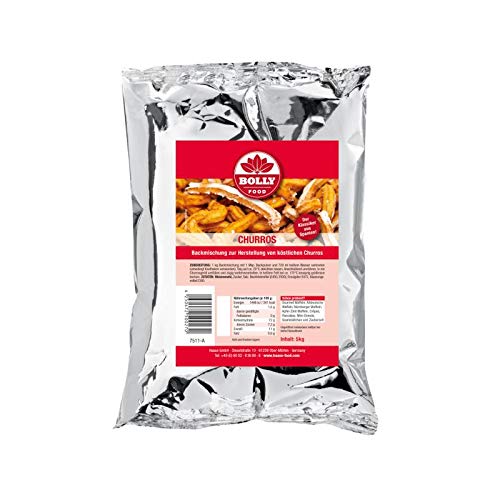 Backmischung Churros süß 5 kg Beutel Backmischung Churros süß 5 kg Beutel von Bolly Food
