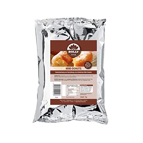 Backmischung Mini-Donuts 1 kg Beutel von Bolly Food