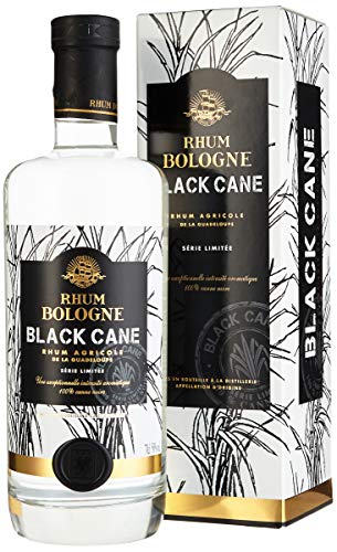 Rhum Bologne - Black Cane - Weißer landwirtschaftlicher Rum aus Guadeloupe 100% Schwarzes Rohr 50% (1 x 0.7L) von Bologne