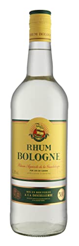 Rhum Bologne - Weißer landwirtschaftlicher Rum aus Guadeloupe - Reiner Zuckerrohrsaft - 50% - (1 x 1L) von Bologne
