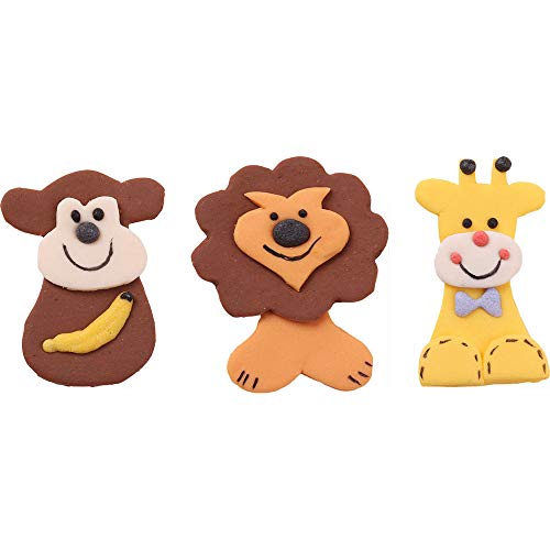 Bombasei Zoo-Tiere-Set aus Fondant, 48 Stück 115 g V12969 Bombasei Zoo-Tiere-Set aus Fondant, 48 Stück 115 g V12969 von Bombasei