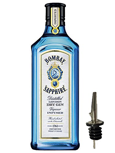 Bombay Sapphire Gin 1,0 Liter + Ausgießer von Bombay Sapphire Gin