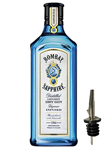 Bombay Sapphire Gin 1,0 Liter + Ausgießer Bombay Sapphire Gin 1,0 Liter + Ausgießer von Bombay Sapphire Gin