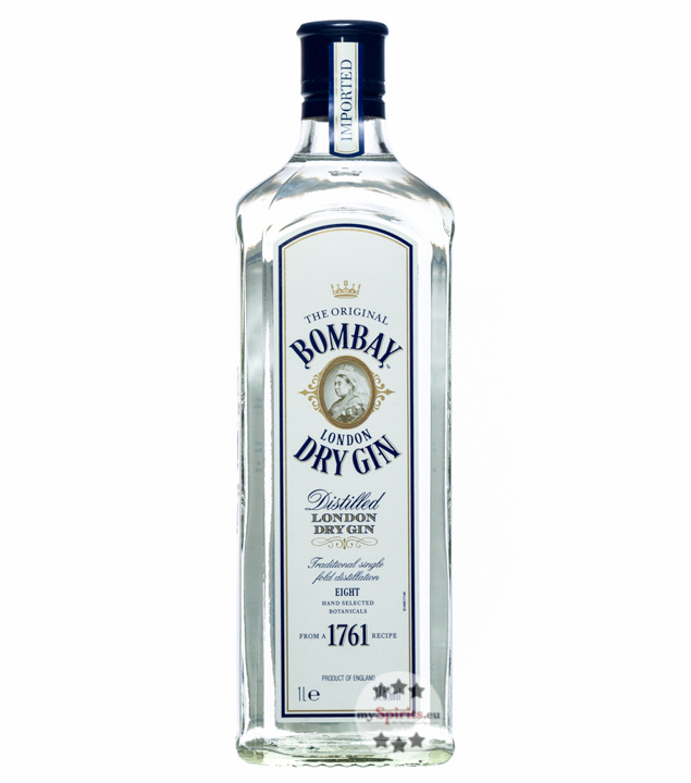 Bombay Original Dry Gin  (37,5 % Vol., 1,0 Liter) von Bombay Sapphire