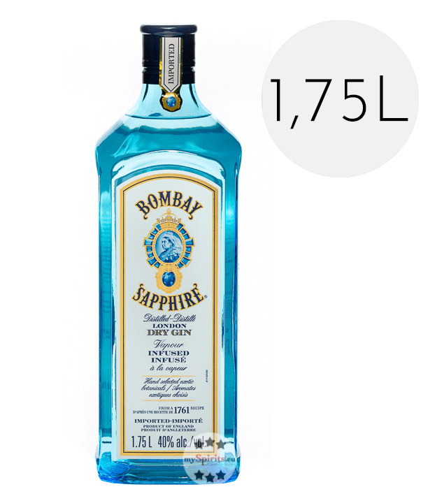 Bombay Sapphire Gin 1,75L (40 % Vol., 1,75 Liter) von Bombay Sapphire