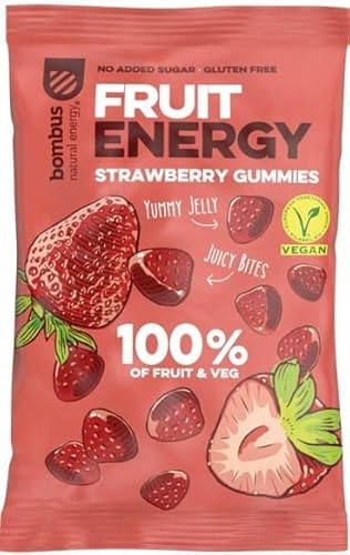 Erdbeersnacks 100% glutenfrei 35 g BOMBUS Erdbeersnacks 100% glutenfrei 35 g BOMBUS von Bombus