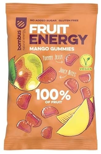 Mango Snacks 100% aus Früchten glutenfrei 35 g BOMBUS von Bombus