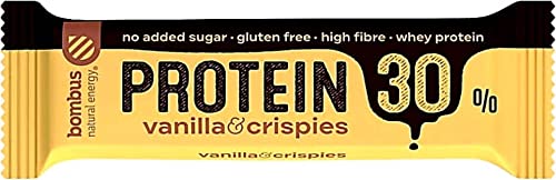 Proteinriegel 30% Vanille-Knusprig glutenfrei 50 g Bombus Proteinriegel 30% Vanille-Knusprig glutenfrei 50 g Bombus von Bombus