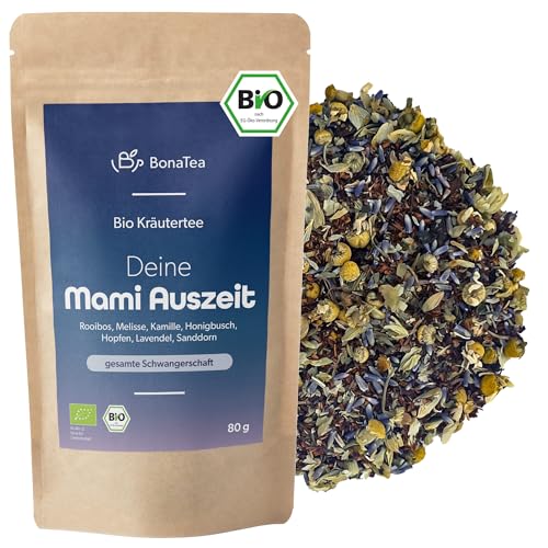 BIO Schwangerschaftstee Mami Auszeit mit Lavendel - liebevolles Geschenk für Schwangere für die gesamte Schwangerschaft BIO Schwangerschaftstee Mami Auszeit mit Lavendel - liebevolles Geschenk für Schwangere für die gesamte Schwangerschaft von BonaTea