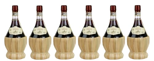 6x 0,75l - 2023er - Bonacchi - Fiasco - Chianti D.O.C.G. - Toscana - Italien - Rotwein trocken 6x 0,75l - 2023er - Bonacchi - Fiasco - Chianti D.O.C.G. - Toscana - Italien - Rotwein trocken von Bonacchi