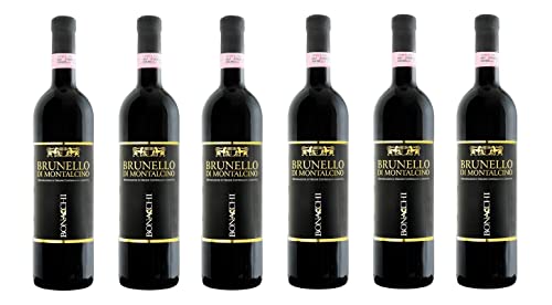 6x 0,75l - Bonacchi - Brunello di Montalcino D.O.C.G. - Toscana - Italien - Rotwein trocken von Bonacchi