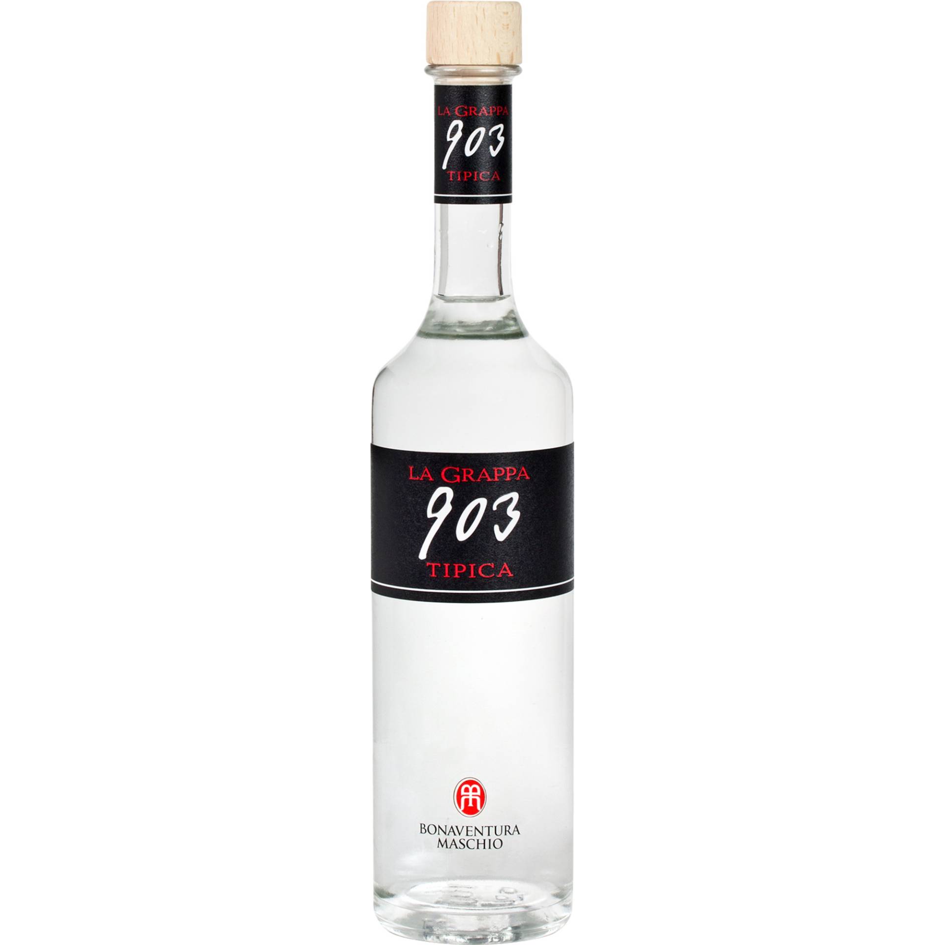 La Grappa 903 Tipica, 0,35 L, 45%, Venetien, Spirituosen von Bonaventura Maschio, IT-31018 Gaiarine (TV)