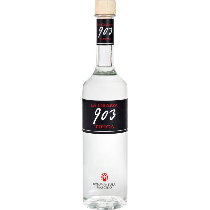 La Grappa 903 Tipica, 0,35 L, 45%, Venetien, Spirituosen von Bonaventura Maschio, IT-31018 Gaiarine (TV)