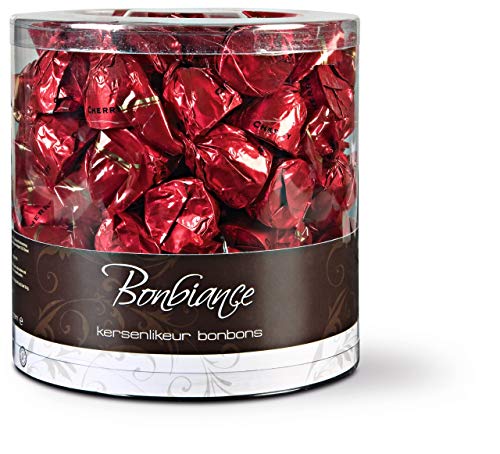 Bonbiance Kirschlikör Bonbons dunkle Schokolade mit Kirsch-Kirschlikör-Füllung - Silo 1 Kilo von Bonbiance