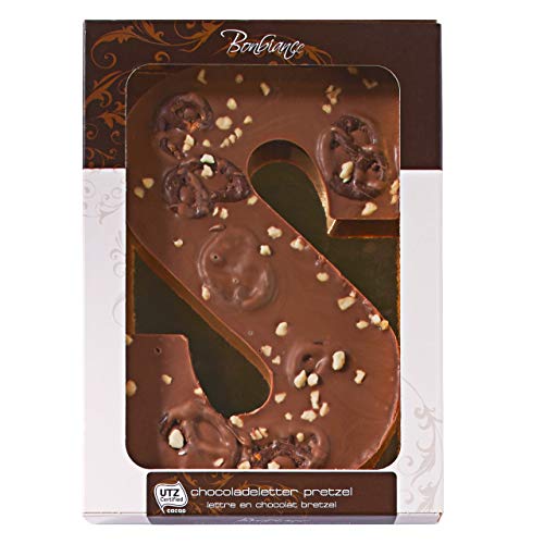 Bonbiance Milchschokoladenbrief mit Brezel - Stück 225 Gramm von Bonbiance
